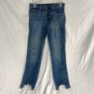 JUSTBLACK six 25 frayed jeans